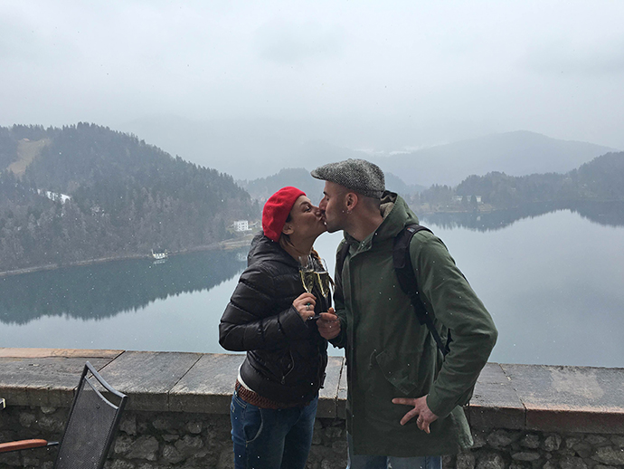 weekend romantico al lago di Bled