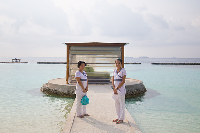 Maldive resort 